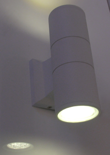 LED MR16 외부원통 벽2등 (백색)