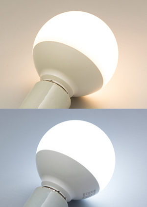 LED 8W 볼램프 주광색 전구색