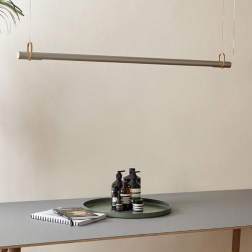 3가지 길이의 갤런트 LED 식탁등 테이블 사무실 포인트 펜던트 블랙 화이트 샴페인골드 로즈골드