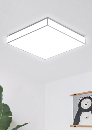 사각 디자인의 심플한 세리노 아트솔 LED 60W 120W 방등 천장등 안방등 바리솔 거실등 조명 화이트