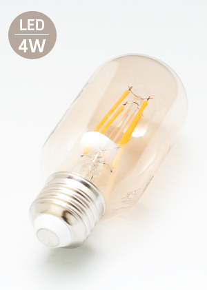 밝기 조절 가능한 에디슨 LED T45 4W 조광 디밍 램프 전구 필라멘트 인테리어 매장 까페 매장 조명